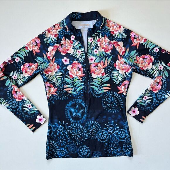 Johnny Was Annia Printed Surf Shirt Small - Picture 5 of 9